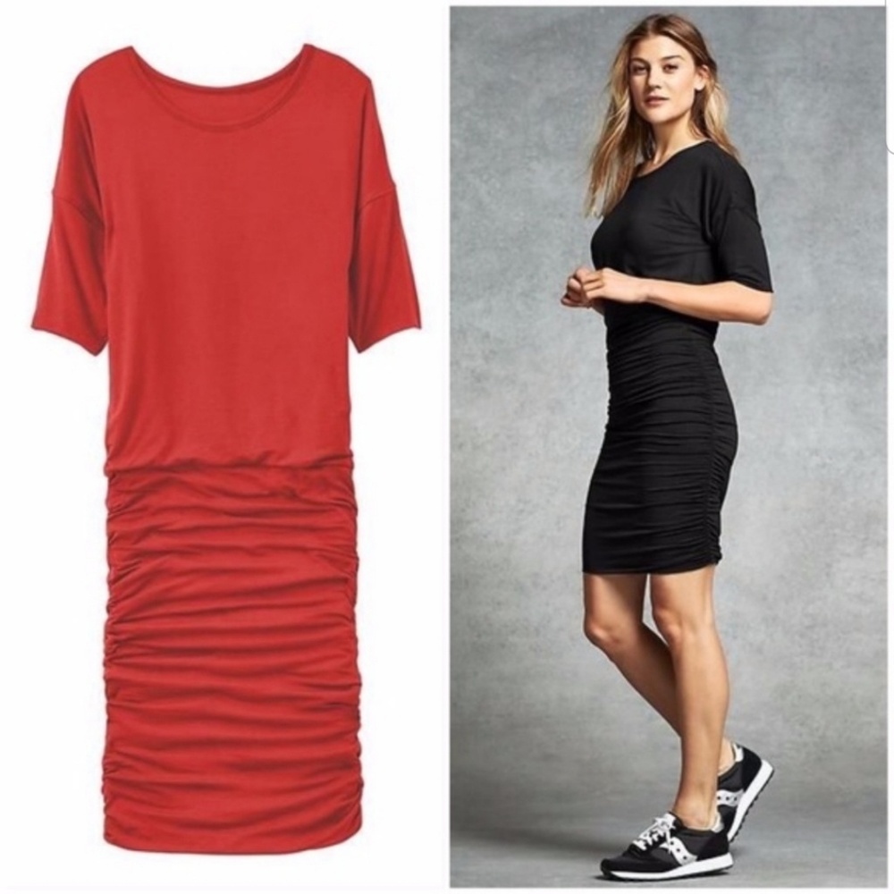 NWT Solstice Tee Dress in Orange Fire